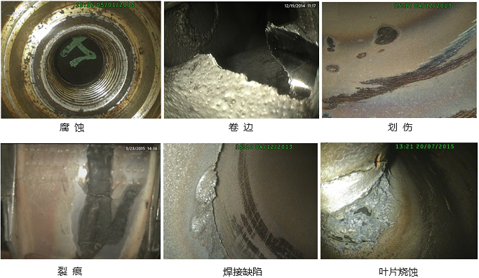 工業(yè)內窺鏡能看到的14種典型缺陷及表現形式